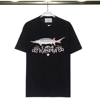 Casablanca Sturgeon Graphic Tee Sturgeon Print