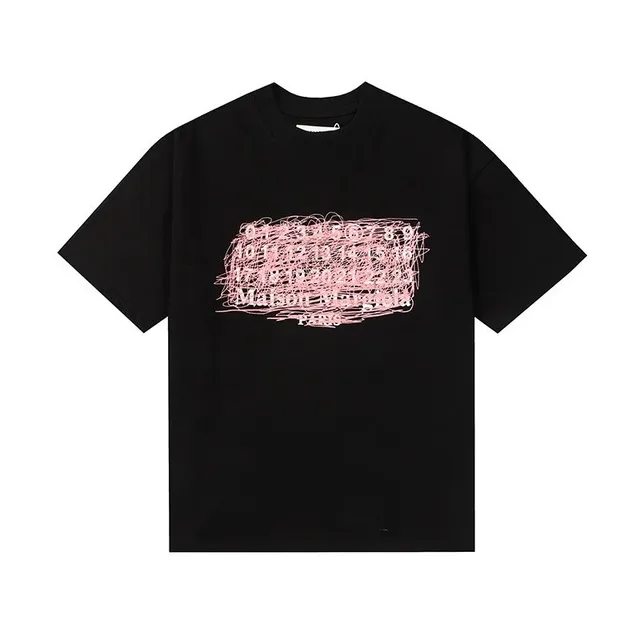 Maison Margiela Graphic Tee Scrawled Logo Print