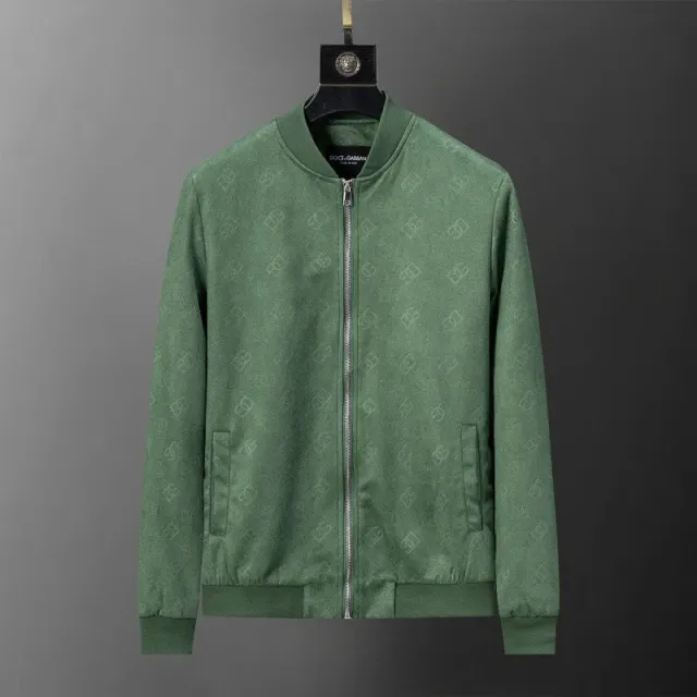 Dolce & Gabbana Bomber Jacket Monogram Print