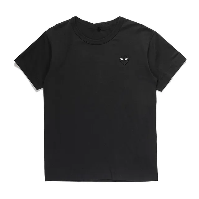 Comme des Garçons Heart Logo T-Shirt Black