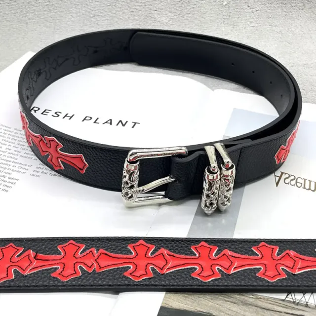 [15 red crosses-thickened roller] crow ch holy sword heart belt