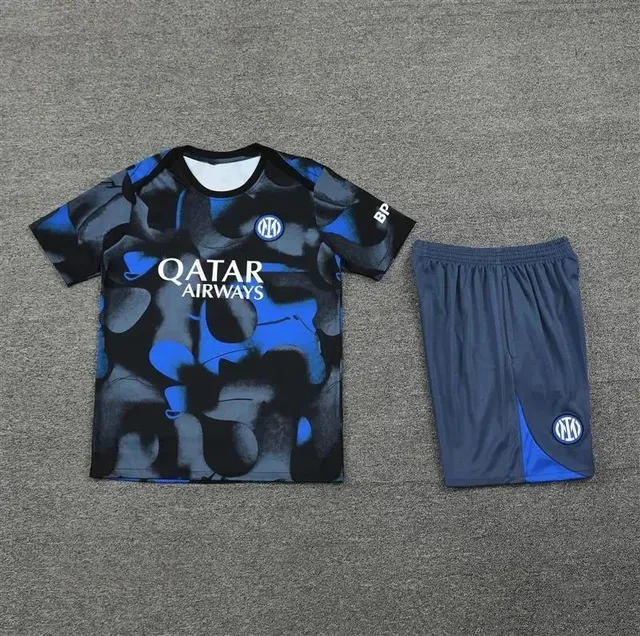 Inter Milan × Adidas Home Kit Qatar Airways Camo
