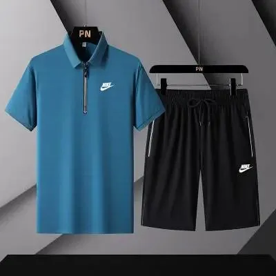 Nike Polo and Shorts Set Two-Piece Sport Set
