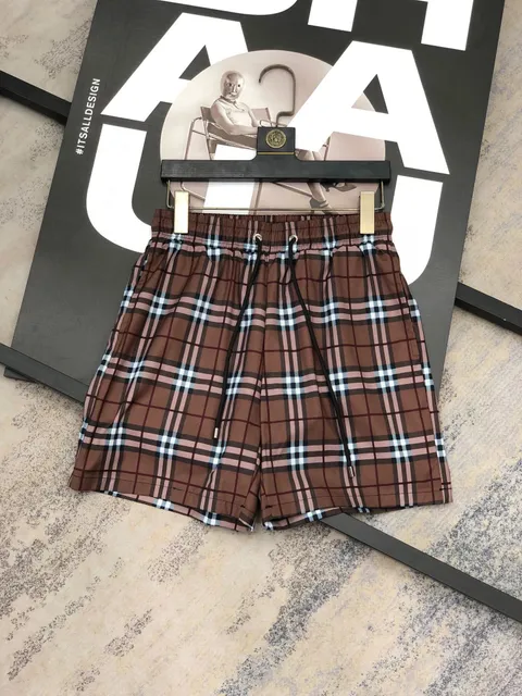 Burberry Checkered Shorts Classic Nova Check