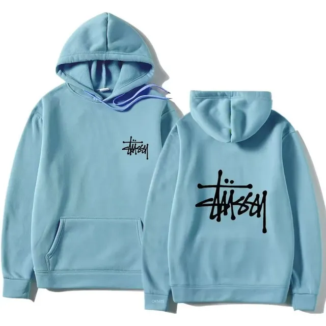 Stüssy Hoodie Logo Print