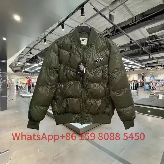 Nike Bomber Jacket Olive Puffer