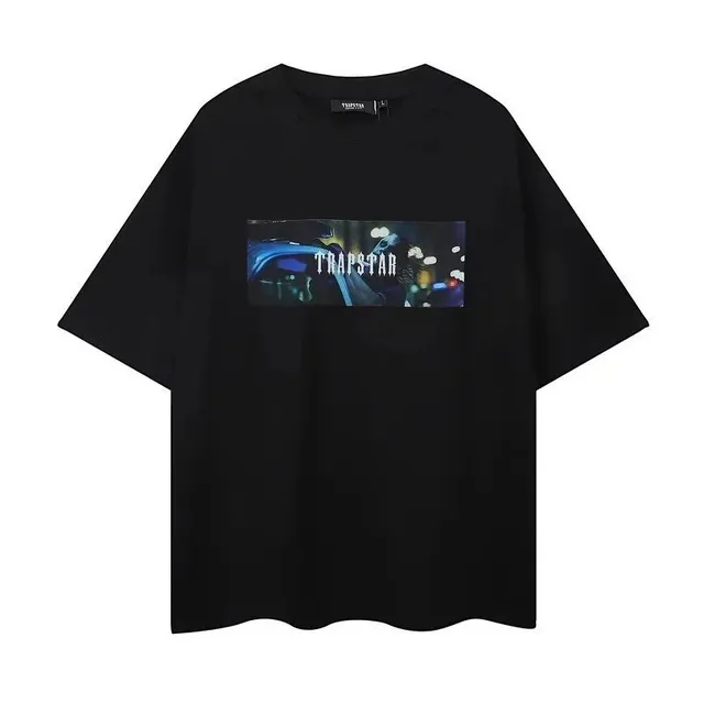 Trapstar Graphic Tee Night Scene Print