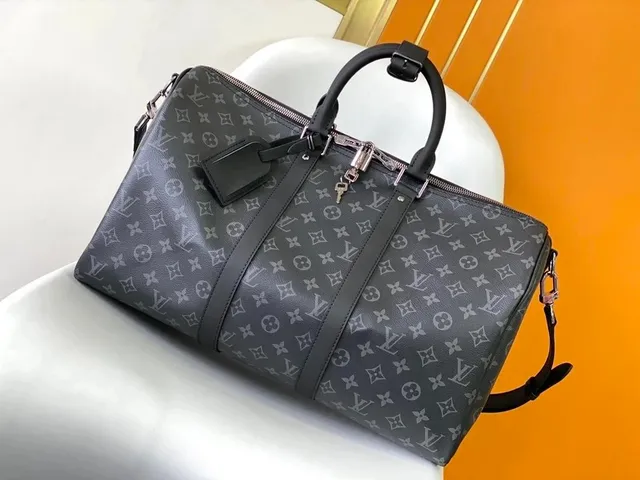 Louis Vuitton Keepall Monogram Eclipse Graphite