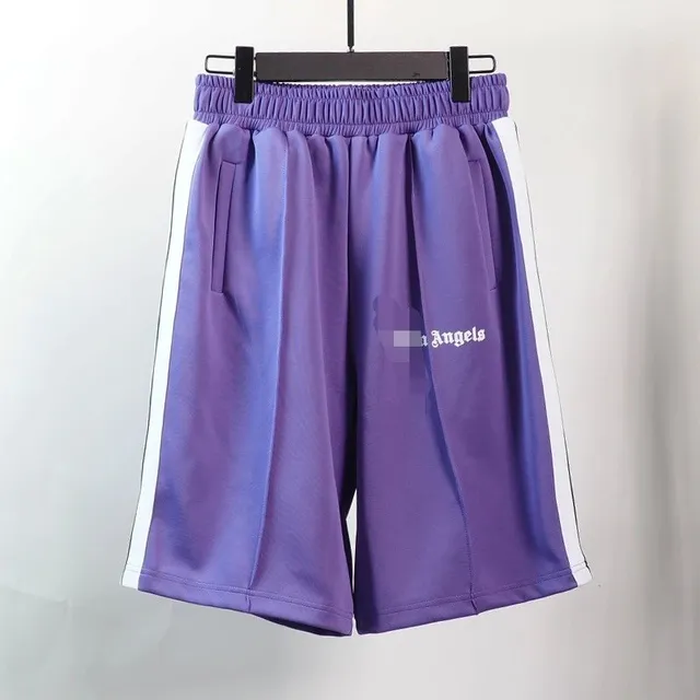 Palm Angels Track Shorts Side Stripe
