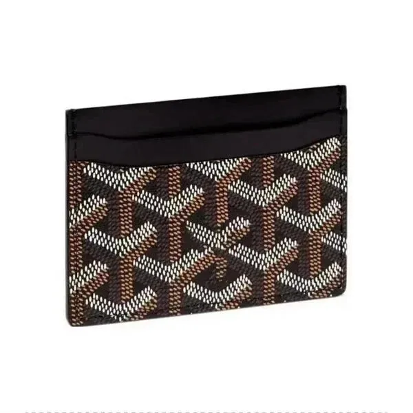 Goyard Card Holder Goyardine Canvas