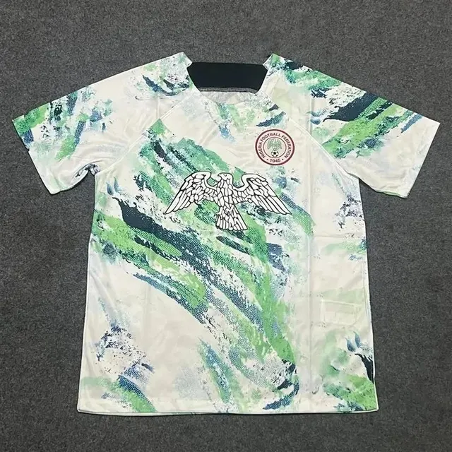 Nigeria National Team × Adidas Home Jersey Abstract Print