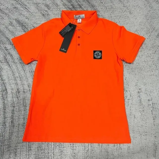 Stone Island Polo Shirt Compass Logo