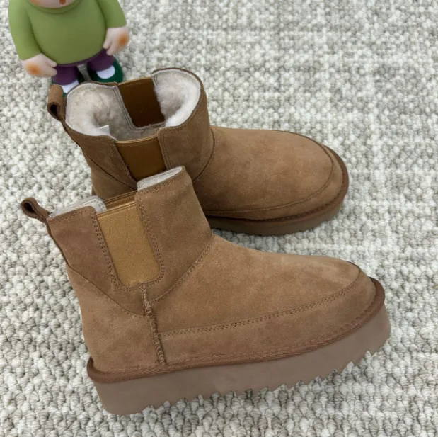 UGG Platform Chelsea Boot Suede