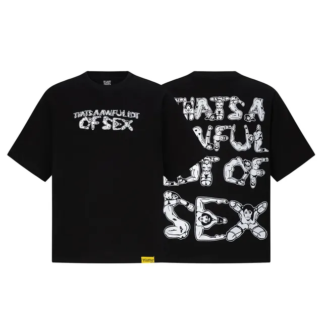 An Awful Lot of Cough Syrup Graphic Tee That's a awful lot of sex
