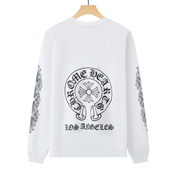 Chrome Hearts Long Sleeve Tee Los Angeles Logo Print