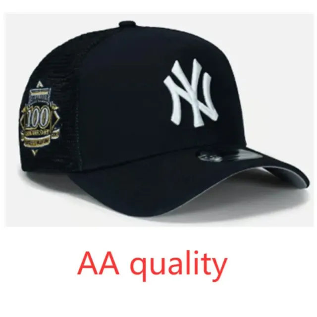 MLB Trucker Cap 100th Anniversary Patch