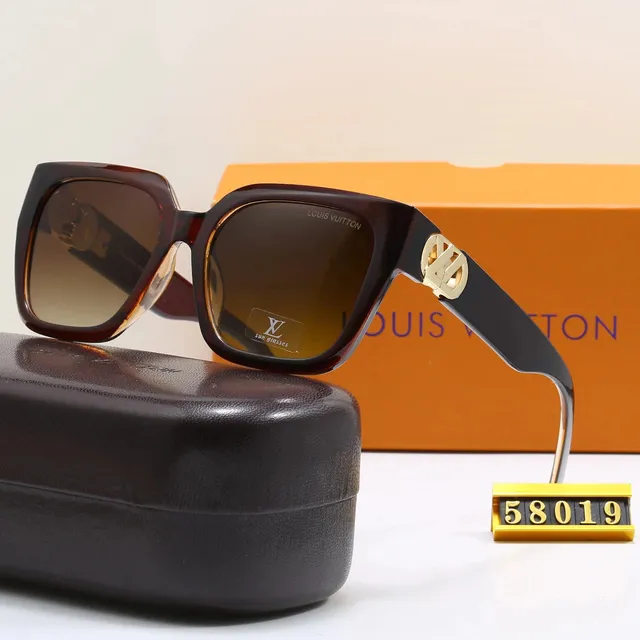 Louis Vuitton Square Sunglasses Tortoiseshell Frame