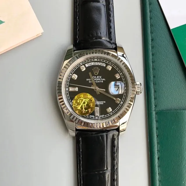 Rolex Day-Date Stella Dial with Diamond Hour Markers