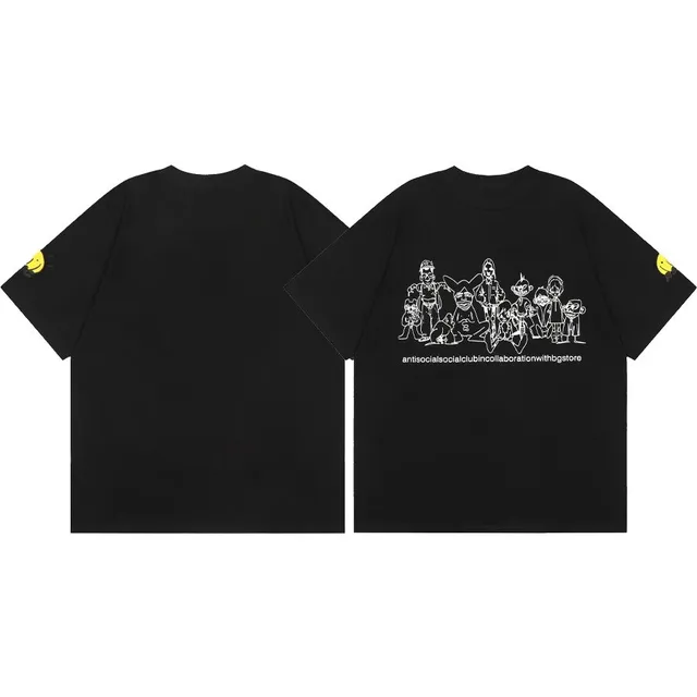 Anti Social Social Club Graphic Tee ASSC x BAPE Collaboration