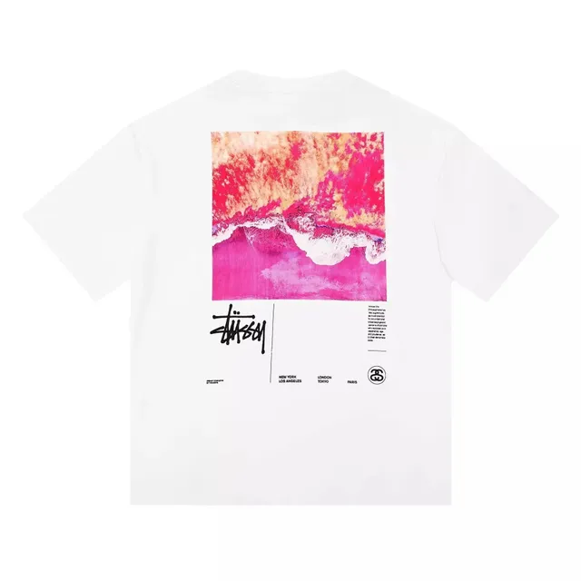 Stüssy Graphic Tee Ocean Print