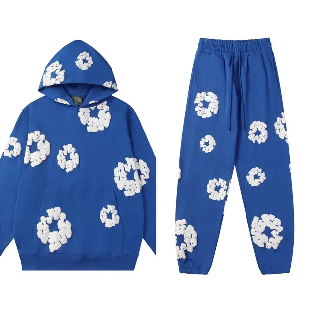 Gallery Dept. Floral Hoodie and Joggers Set 3D Floral Appliqué
