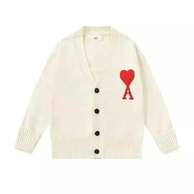 Amiri Cardigan Heart Logo
