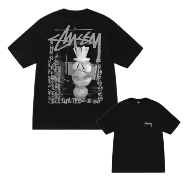 Stüssy Graphic Tee Invl Tribe Print
