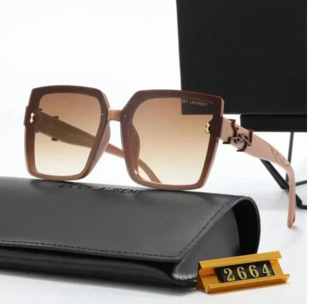 Saint Laurent Square Sunglasses Gradient Lens