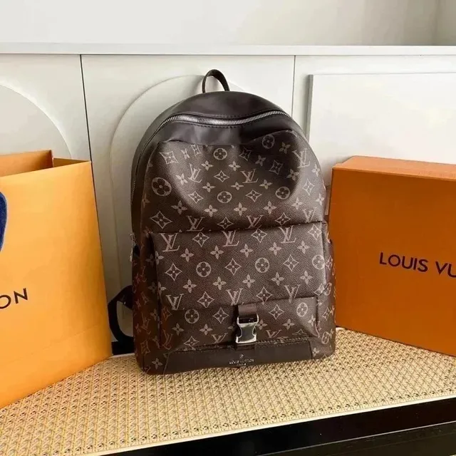 Louis Vuitton Monogram Canvas Backpack Classic Brown