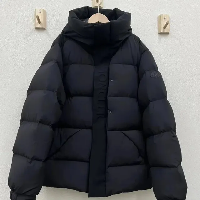 Moncler Puffer Jacket Logo Tape
