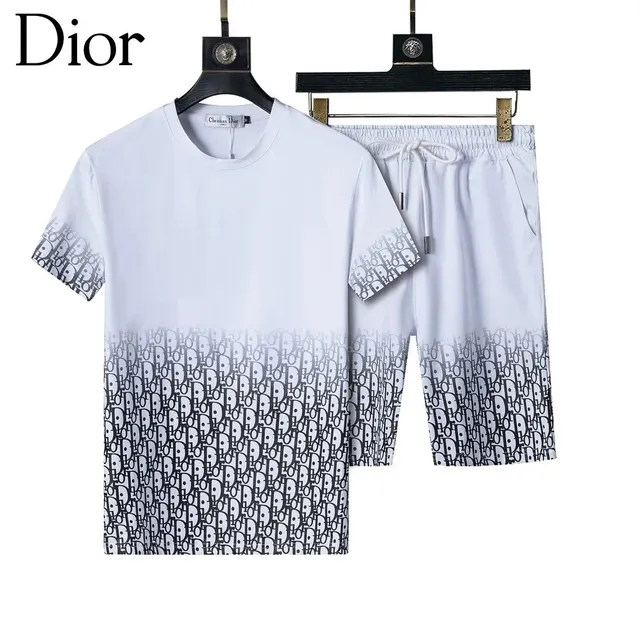 Dior Oblique Print Set Gradient Logo