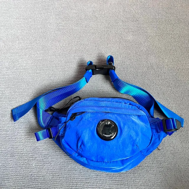 C.P. Company Waist Bag Reflective Blue