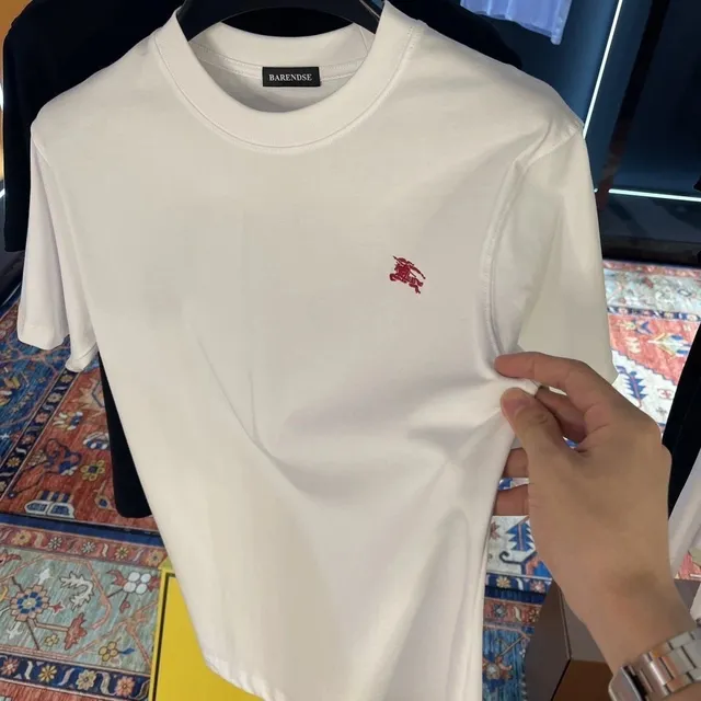Logo Tee Red Embroidered Logo