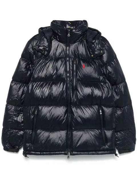 Polo Ralph Lauren Puffer Jacket Shiny Nylon