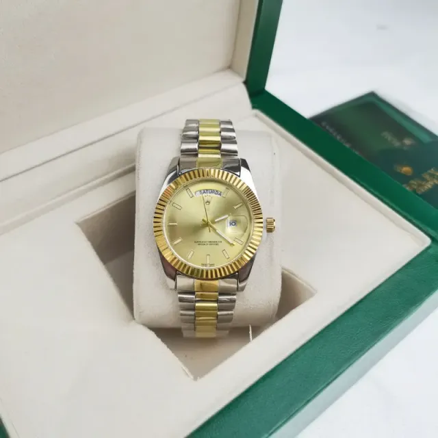 Rolex Day-Date Two-Tone Gold & Steel
