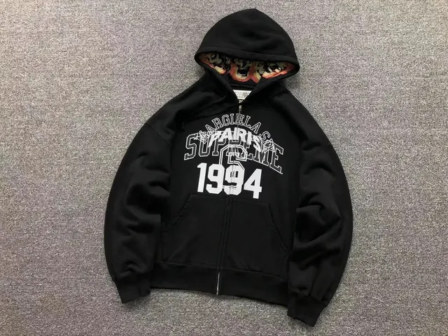 Maison Margiela Zip-Up Hoodie Margiela x Supreme 1994