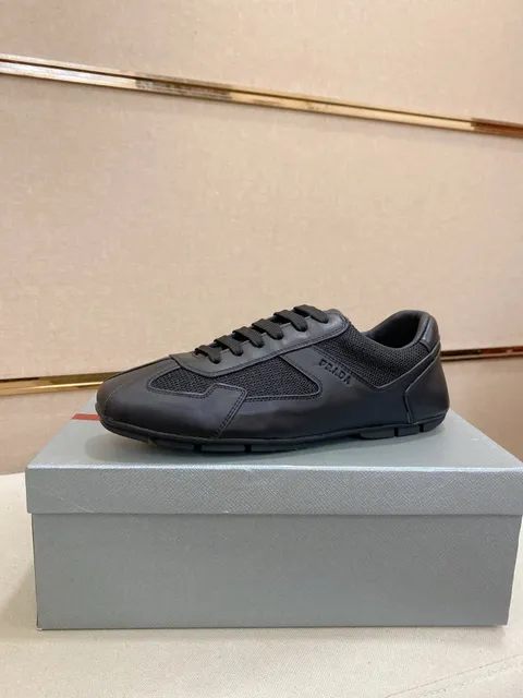 Prada Sneaker Mesh and Leather