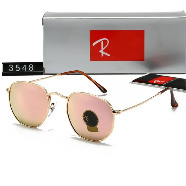 Ray-Ban Clubmaster Rose Gold Mirror