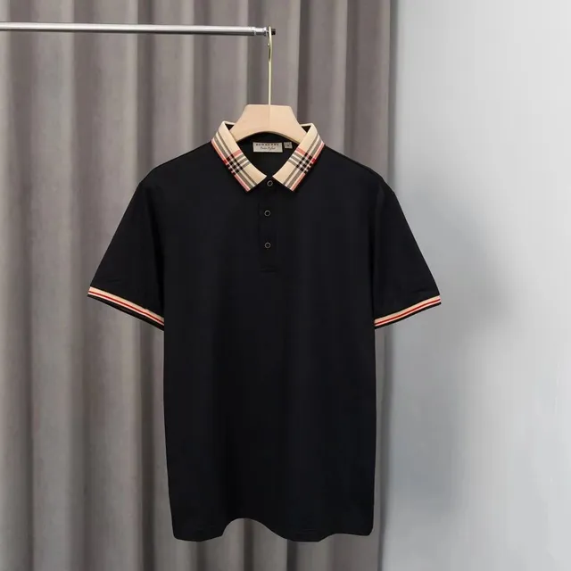 Burberry Polo Shirt Check Collar