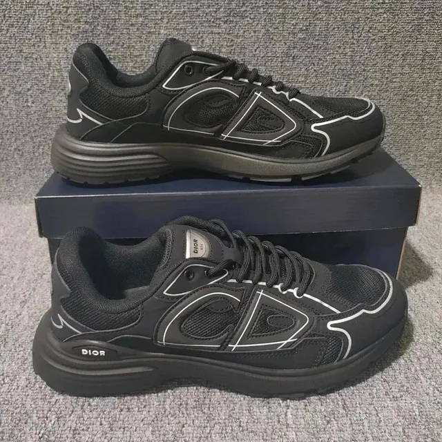 Dior B23 Low Black White