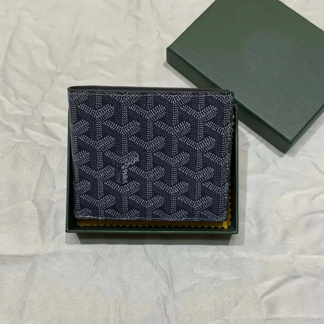 Goyard Saint Louis Wallet Goyardine Canvas
