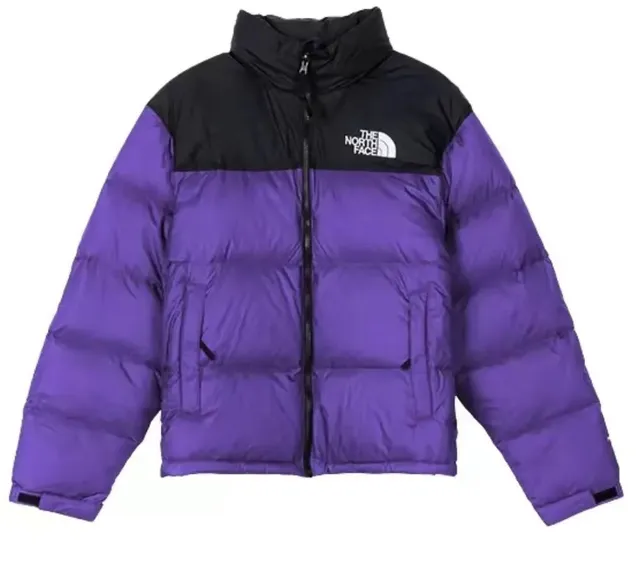 The North Face Nuptse Jacket Purple/Black