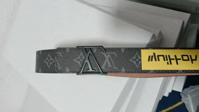Louis Vuitton LV Monogram Belt Travis Scott Reverse Logo