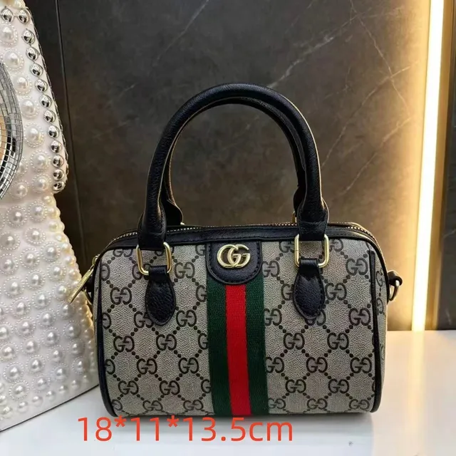 Gucci GG Marmont Mini Bag Web Stripe