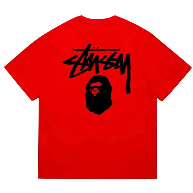 Stüssy Graphic Tee Bape x Stussy