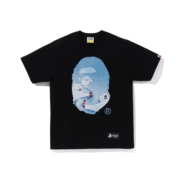 BAPE Shark Tee Polar Bear Iceberg Coca-Cola