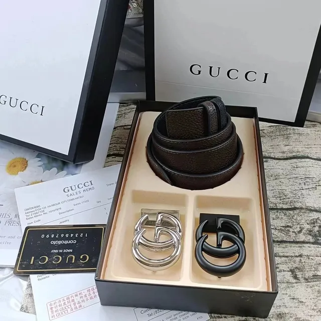 Gucci Horsebit 1955 Belt Reversible Double G Buckle