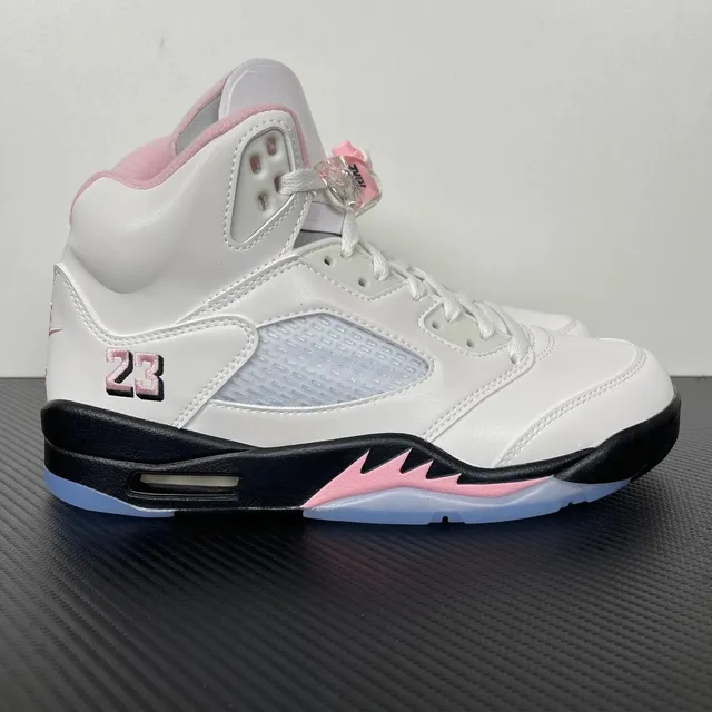 PK【HQ7978-102】AJ5反光粉白