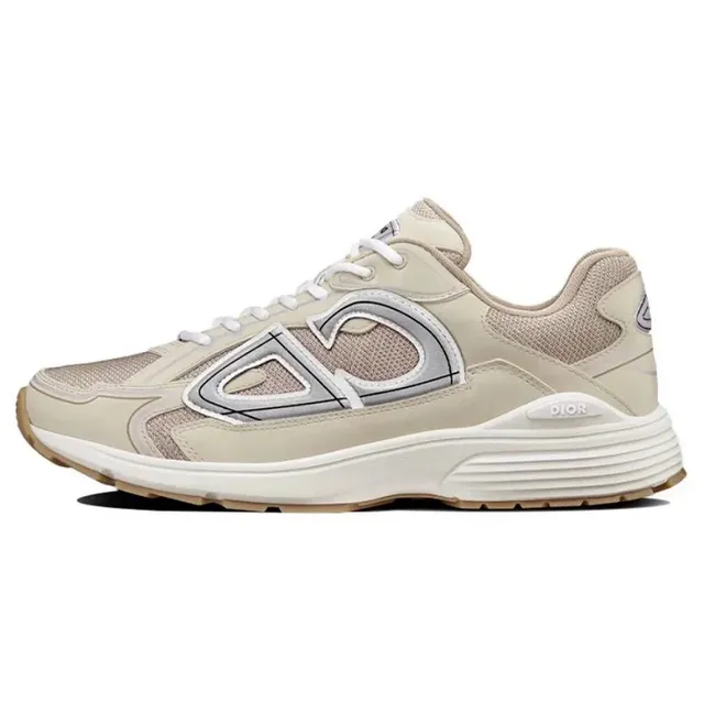 Dior B22 Beige Mesh and Leather