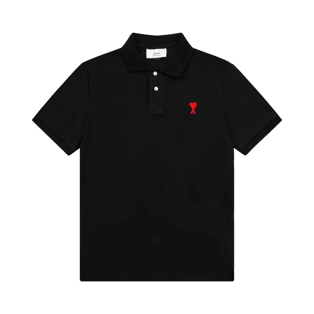Amiri Polo Shirt Heart Logo